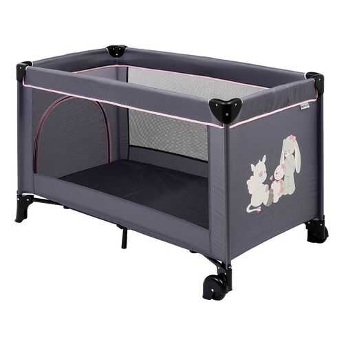 Манеж Nattou Playpen Nina, Jade & Lili Кролик, Единорог и Черепашка