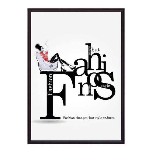 Постер в рамке Fashion 40х60 см
