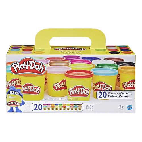 Пластилин Play-Doh Super Color Pack A7924EUC 20 банок