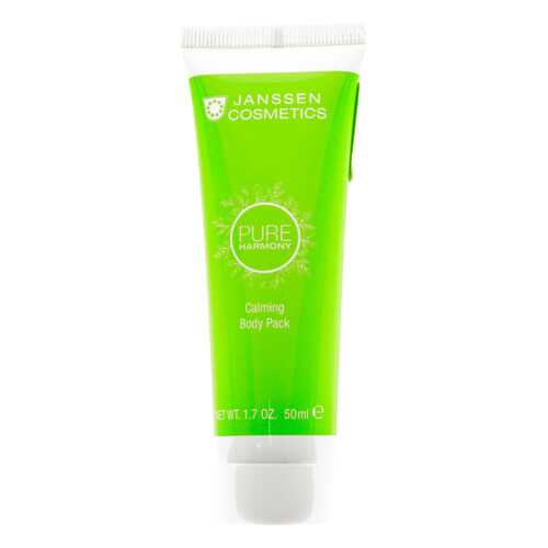 Маска для тела Janssen Cosmetics Pure Harmony Calming Body Pack 50 мл
