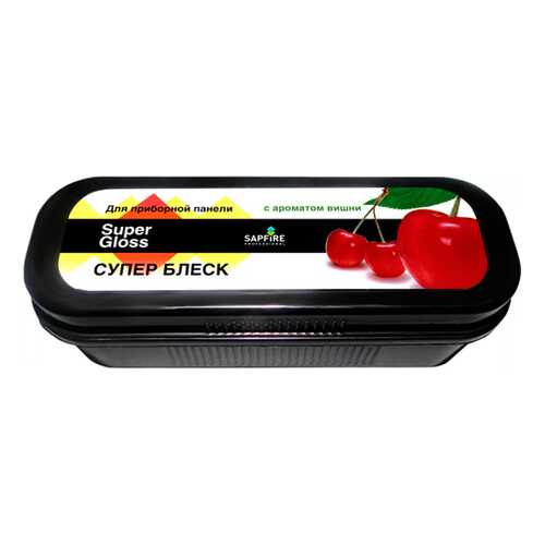 Губка для приборной панели Супер Блеск вишня SAPFIRE SHS-2124