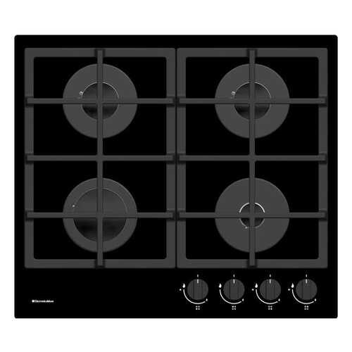 Встраиваемая варочная панель газовая Electronicsdeluxe GG4 750229F-011 Black