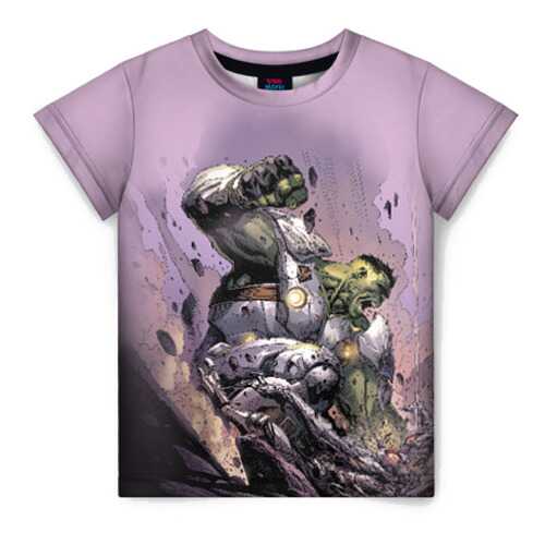 Детская футболка ВсеМайки 3D Hulk, размер 104