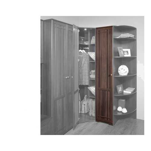 Платяной шкаф Hoff Sherlock 80095184 40х210,7х59, орех шоколадный
