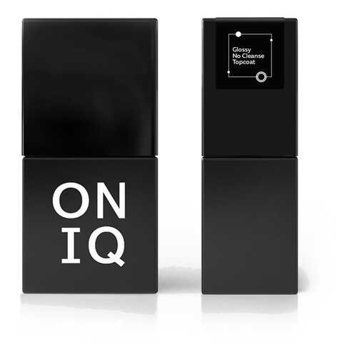 Финишное покрытие Oniq Glossy Cleanse Topcoat без липкого слоя 10 мл