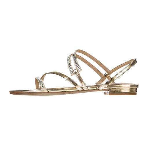 Сандалии женские Guess FL6RA2-LEL03 золотистые 37 US