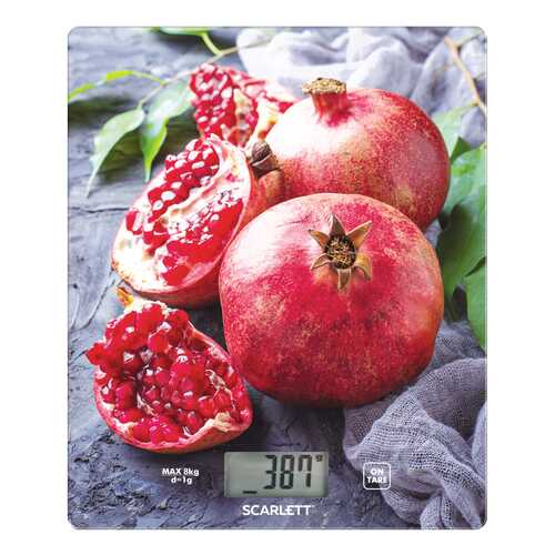 Весы кухонные Scarlett SC-KS57P30 Red