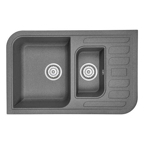 Мойка для кухни гранитная Granula GR-7803 gr, графит