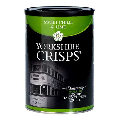 Чипсы картофельные Yorkshire Crisps со сладким чили и лаймом 100 г
