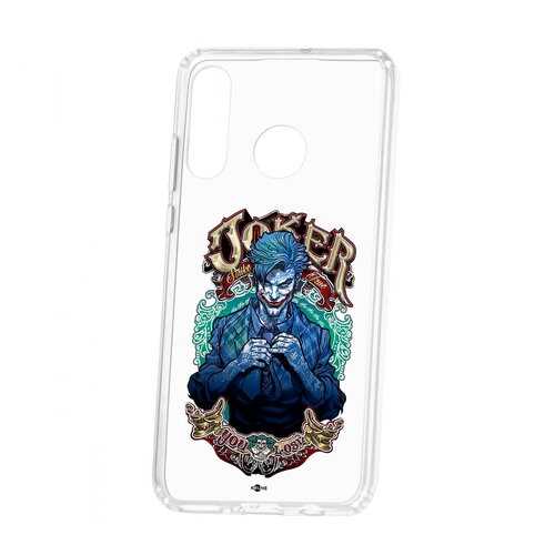 Чехол Kruche Huawei P30 Lite Print Джокер