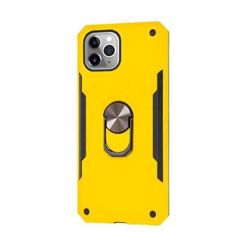 Чехол Epik SG Ring Color для Apple iPhone 11 Pro Yellow