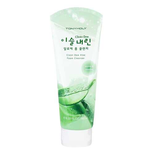 Средство для умывания Tony Moly Clean Dew Aloe Foam Cleanser 180 мл