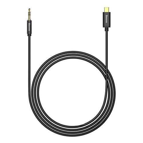 Кабель Baseus Aux (Jack 3.5)-Type-C Yiven Black 1.2m