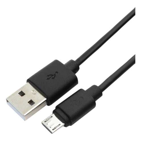 Кабель Гарнизон microUSB 1,8м Black