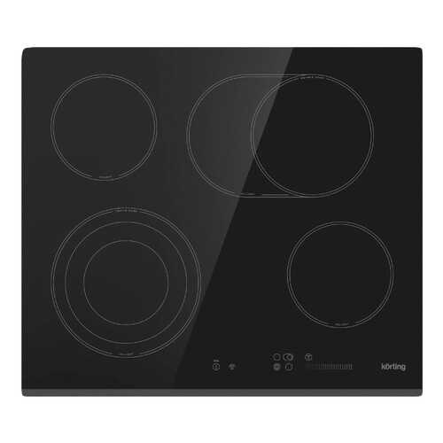 Встраиваемая варочная панель электрическая Korting HK 63552 B Black