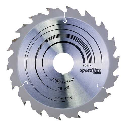 Диск по дереву Bosch STD SWO 165x30-18T 2608640789