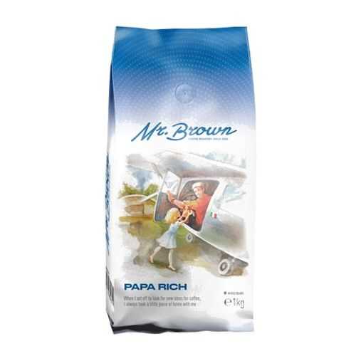 Кофе Mr.Brown Papa Rich в зернах 1 кг