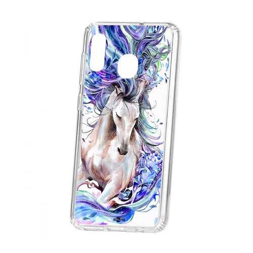 Чехол Kruche для Samsung Galaxy A20 2019 Print Грация