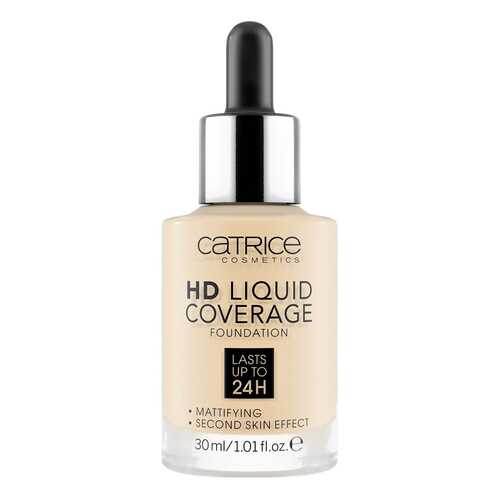 Основа для макияжа CATRICE HD Liquid Coverage Foundation 002 Porcelain Beige 30 мл