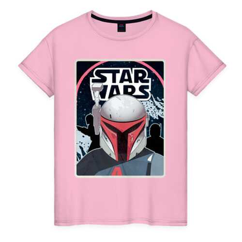 Футболка женская ВсеМайки 2177813 розовая XXL