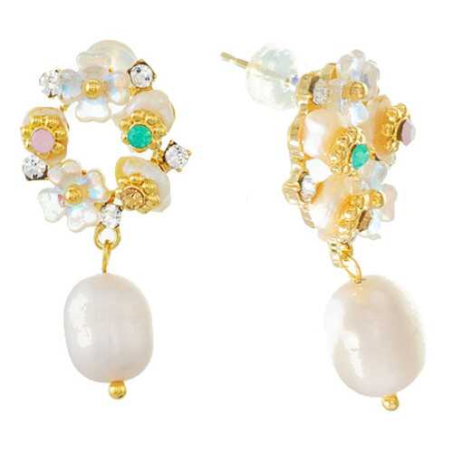 Серьги Corona Style B006E11066 золотистые