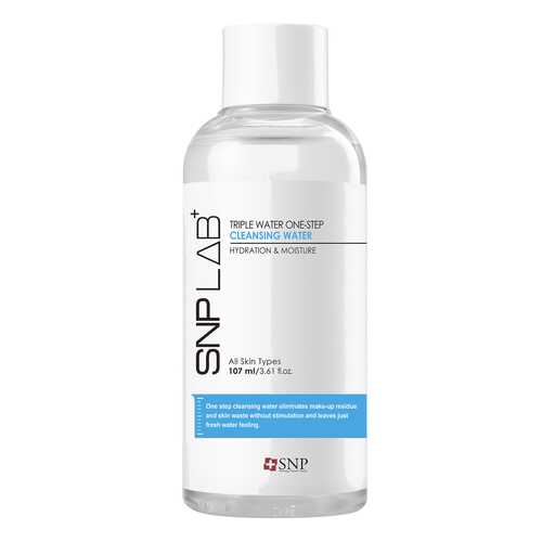 Очищающая вода для лица SNP Lab Plus Triple Water One-step Cleansing Water 250 мл