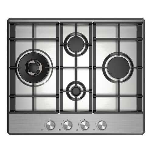Встраиваемая варочная панель газовая Midea MG697TX Silver