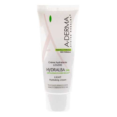 Крем для лица A-Derma HYDRALBA 24h Легкий увлажняющий крем 40 мл
