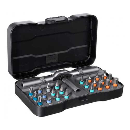 Набор отверток с трещоткой Xiaomi DUKA RS1 Multipurpose Ratchet Screwdriver (Black)