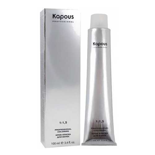 Краска для волос Kapous Professional Hyaluronic Acid Серебро 100 мл
