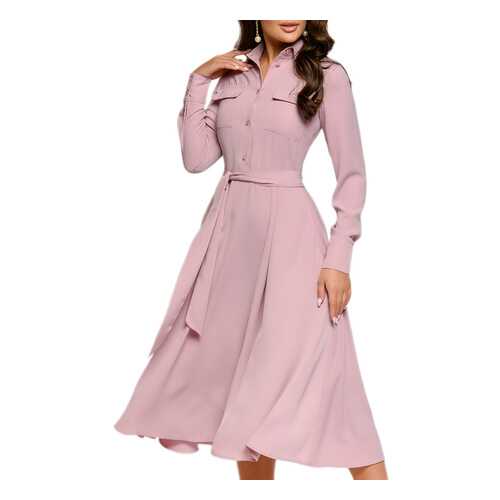 Платье женское D&M by 1001DRESS 0112001-01807SP розовое XS