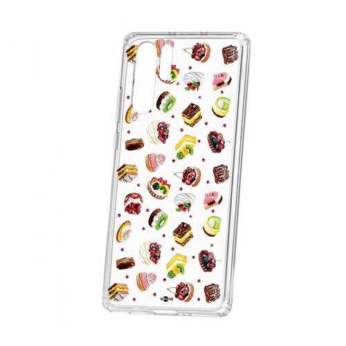 Чехол Kruche Huawei P30 Pro Print Cake