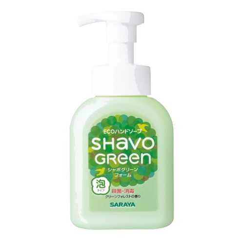 Жидкое пенящееся мыло для рук Shavo Green foam Soap 250мл