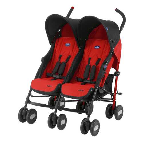 Коляска для двойни и погодок Chicco Echo Twin Garnet