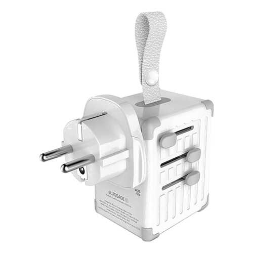Сетевое зарядное устройство Zikko eLUGGAGE X 2 USB/USB Type-C 10A White