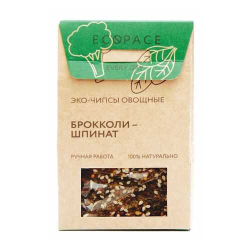 Эко-чипсы овощные Every day брокколи-шпинат 40 г