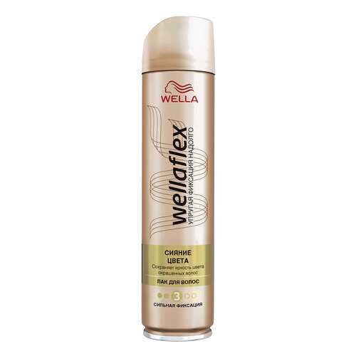 Лак для волос Wella Wellaflex Сияние цвета 250 мл