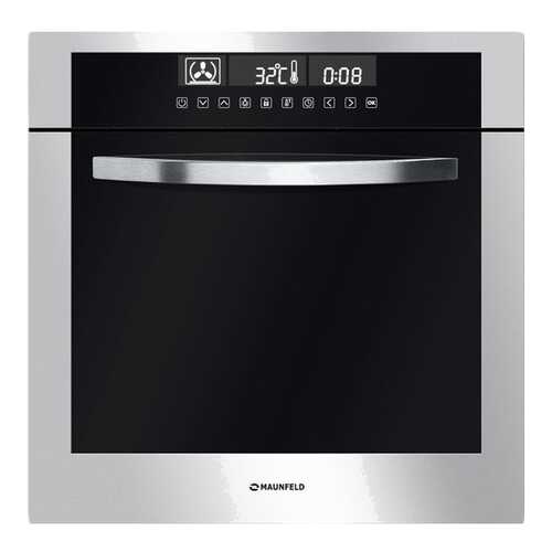 Встраиваемый электрический духовой шкаф MAUNFELD EOEH.5811S1 Silver/Black