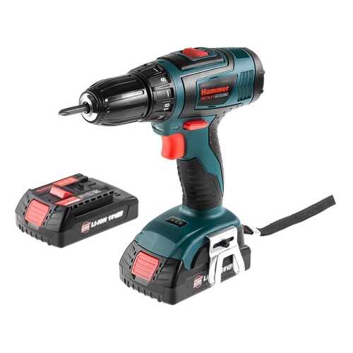 Аккумуляторная дрель-шуруповерт Hammer ACD185Li 2.0 352057