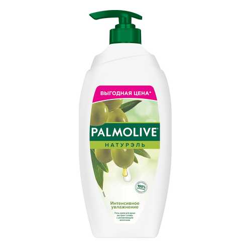Гель для душа Palmolive Интенсивное увлажнение Олива и увлажняющее молочко 750 мл