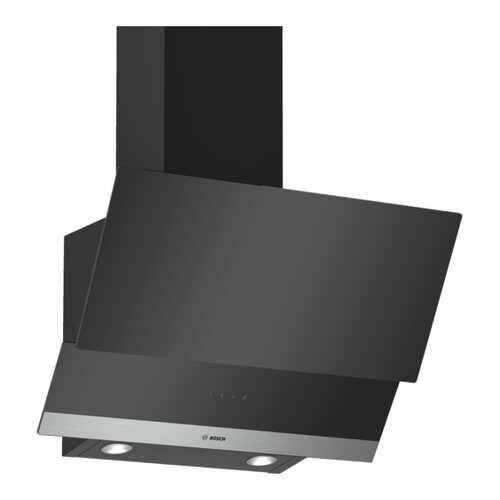 Вытяжка наклонная Bosch DWK065G66R Black/Silver