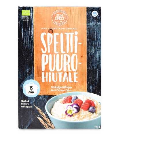 Хлопья Sunspelt из спельты органик 500г Финляндия