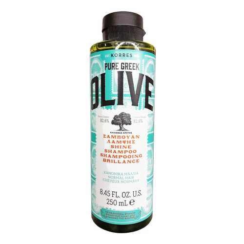 Шампунь Korres Pure Greek Olive Shine Shampoo 250 мл