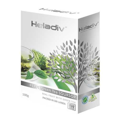 Чай зеленый листовой Heladiv soursop green tea 100 г