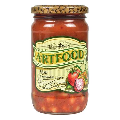 Нут Artfood в пряном соусе 355 мл