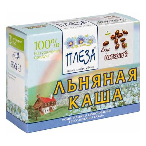 Каша льняная Плеза вкус шоколад 200 г