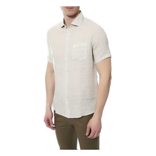 Рубашка мужская TRU TRUSSARDI 624033 бежевая 41 IT
