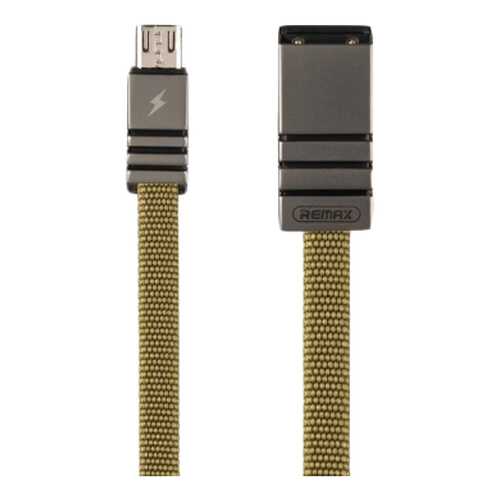 Кабель Remax rc-081m microUSB 1м Green