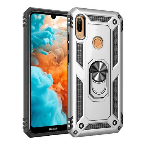 Чехол Epik Serge Ring для Huawei Y7 (2019) / Huawei Y7 Prime (2019) Silver