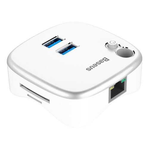 Адаптер Baseus Strength Faction Multifunctional Notebook Expansion Dock Silver